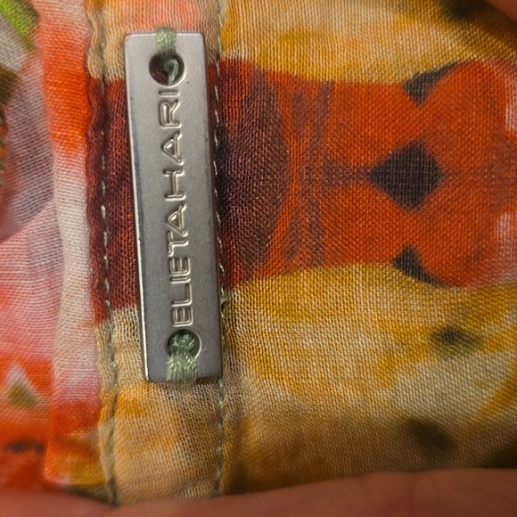 Elie Tahari Floral Print Tank Blouse - Picture 2 of 14